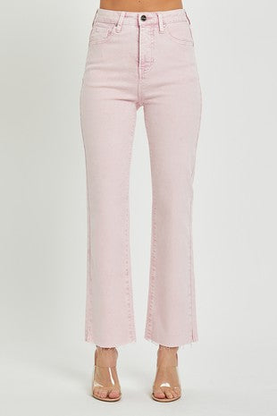 Moving On Raw Edge Pants - Debs on 5th