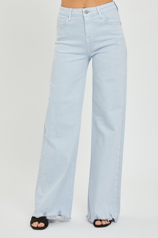 High Rise Wide Jeans - Debs on 5th