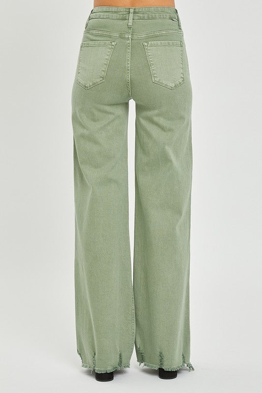 High Rise Wide Jeans - Debs on 5th
