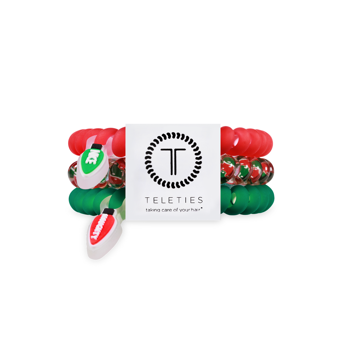 Spiral Hair Coils | Small | Naughty or Nice Hair Ties