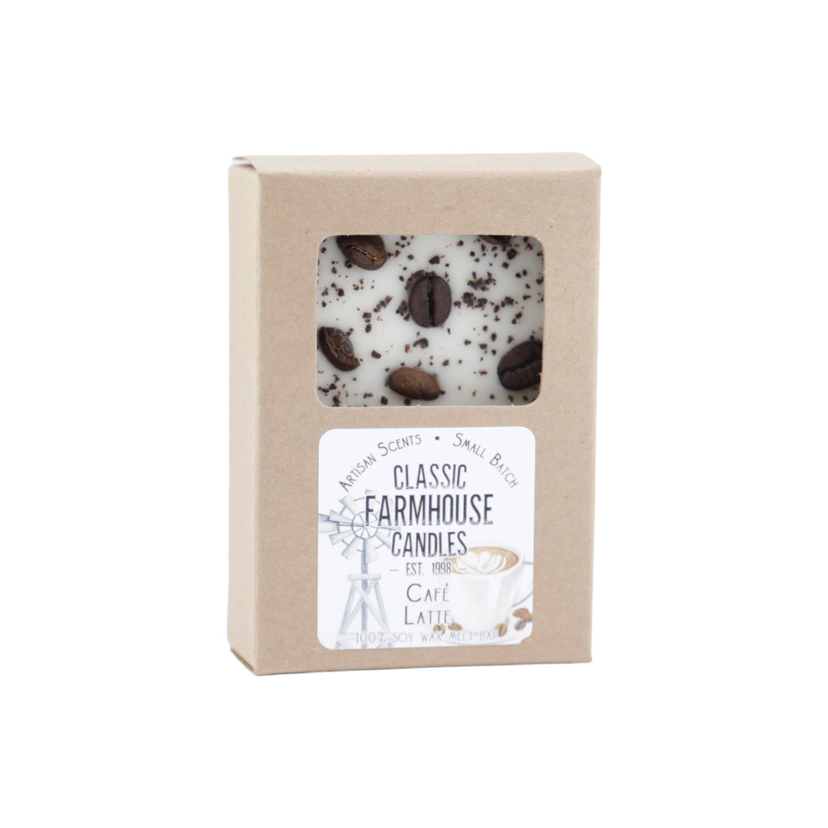Soy Wax Melt Bar - Cafe Latte