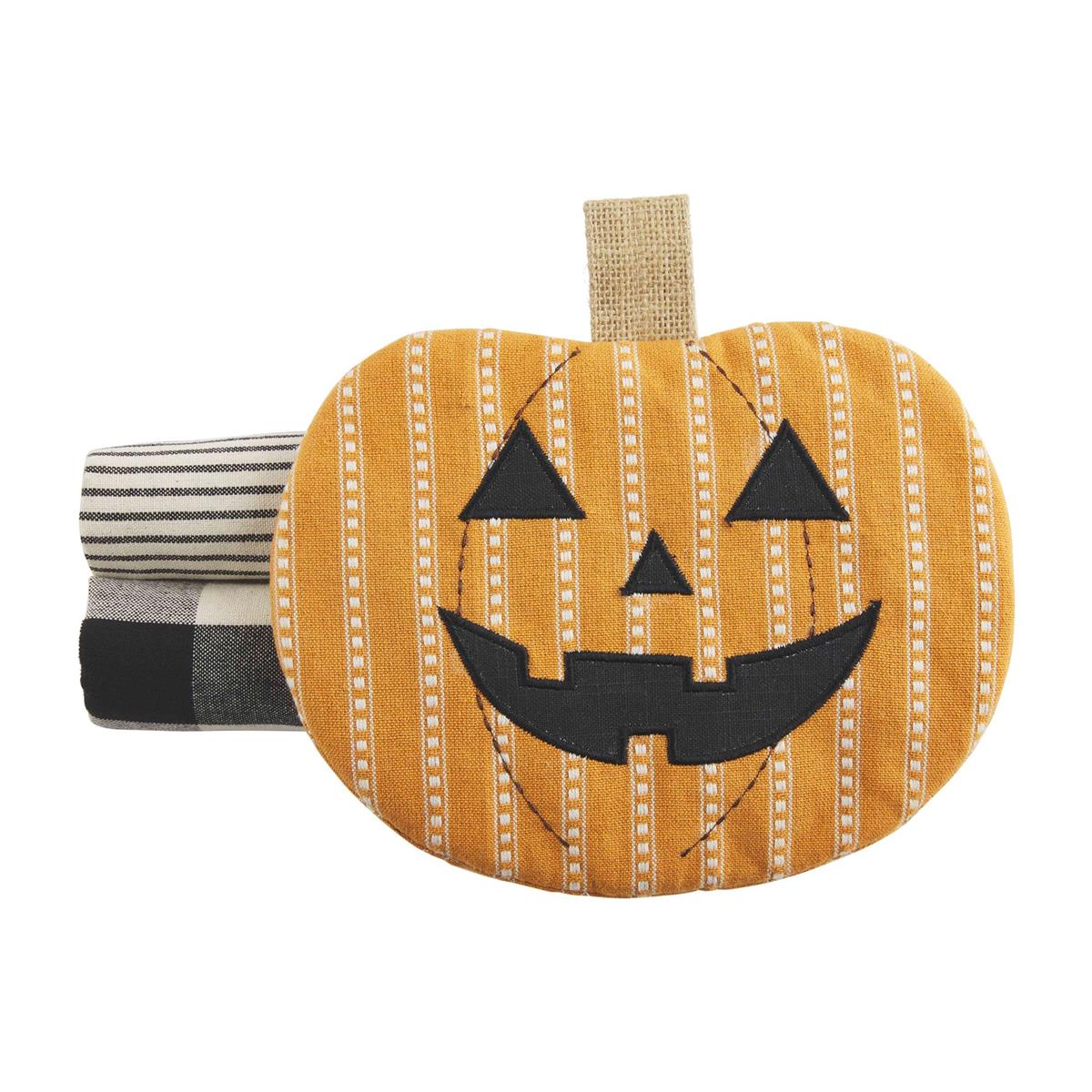 Halloween Oven Mitt & Towel Set - Debs on 5th