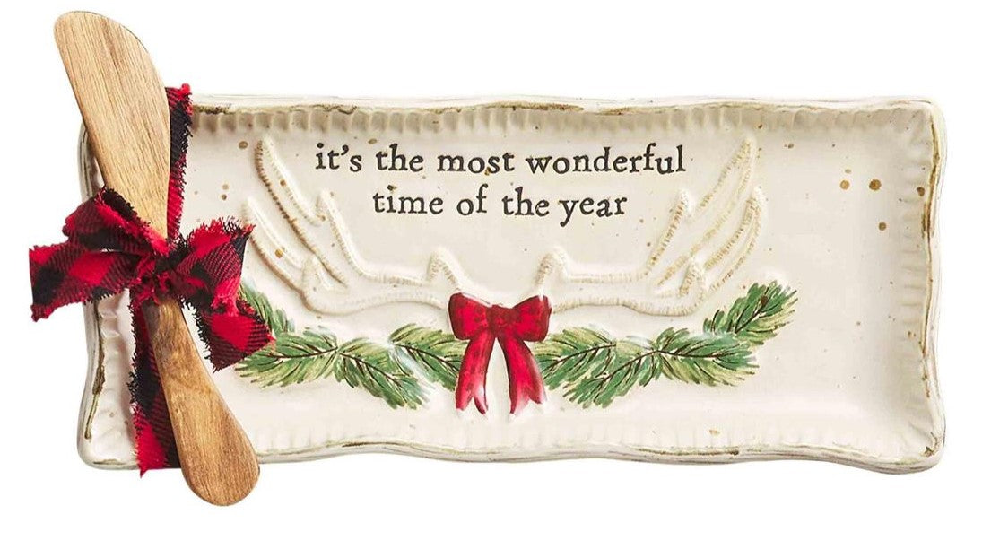 Wonderful Time Christmas Dish - Debs on 5th