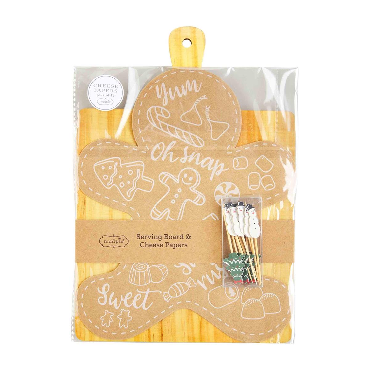 Christmas Board & Cheese Paper Set - Debs on 5th