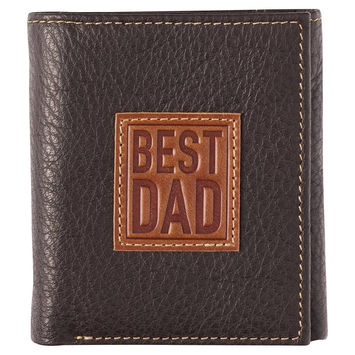 Wallet Leather Brown/Tan Best Dad