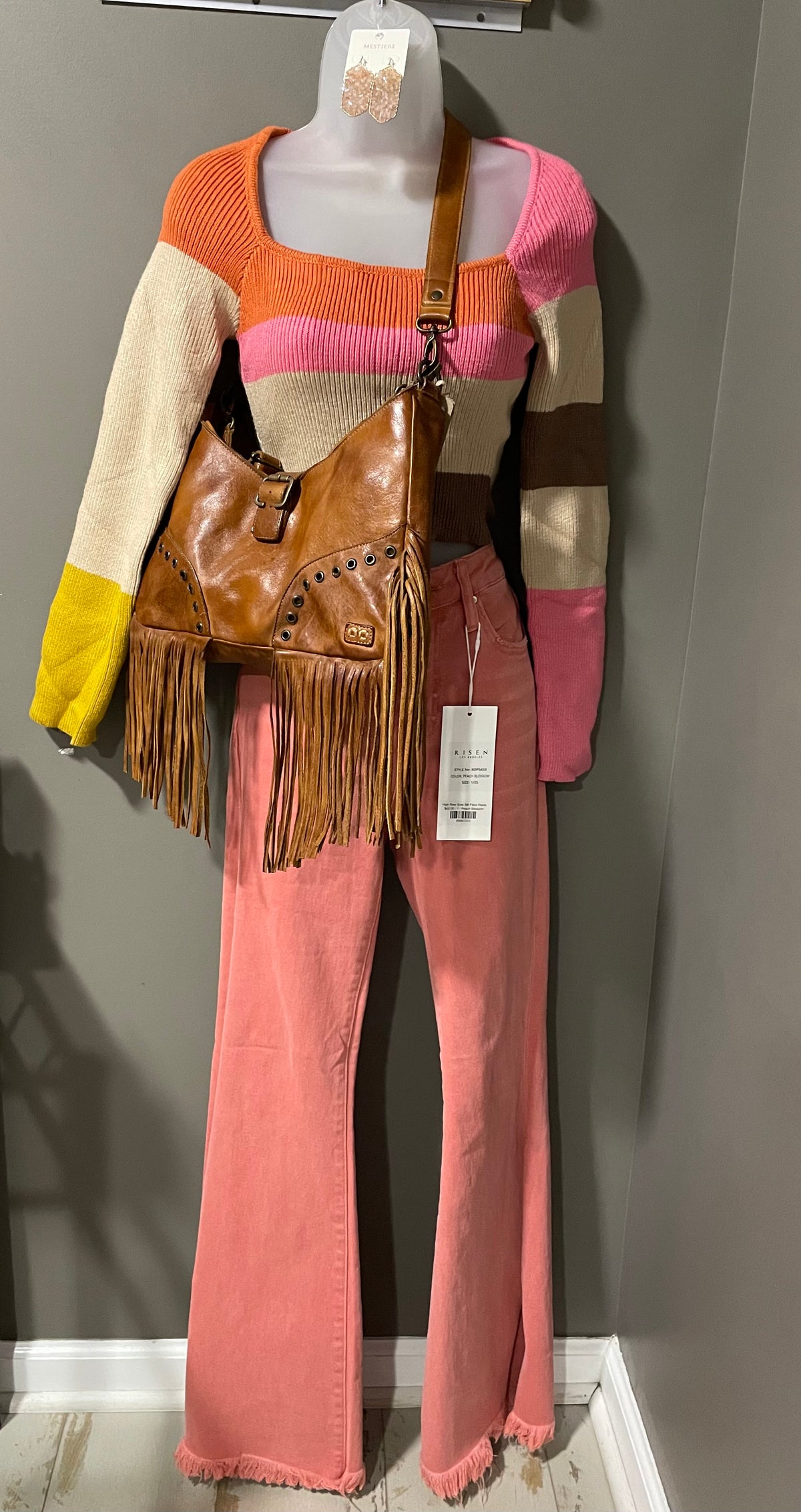 Mix It Up Color Block Top - Debs on 5th