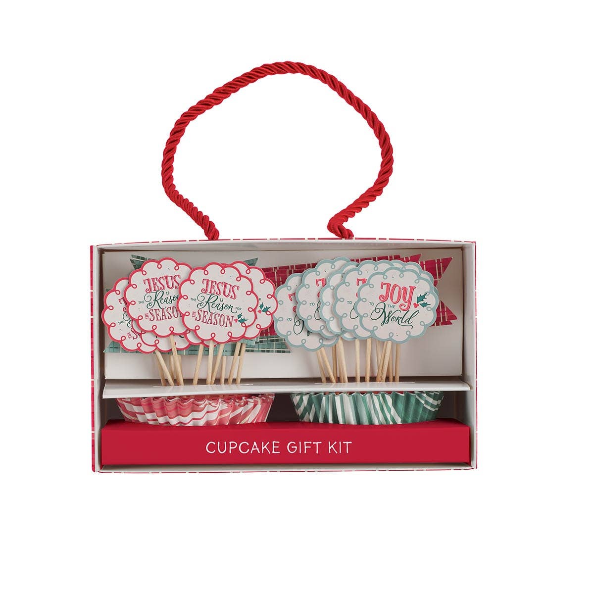 Cupcake Papers 24pc Jesus is the Reason/Joy to the World