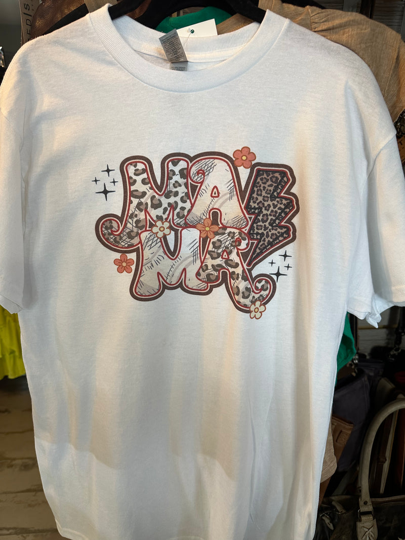 Mama Bolt Graphic Tee - Debs on 5th