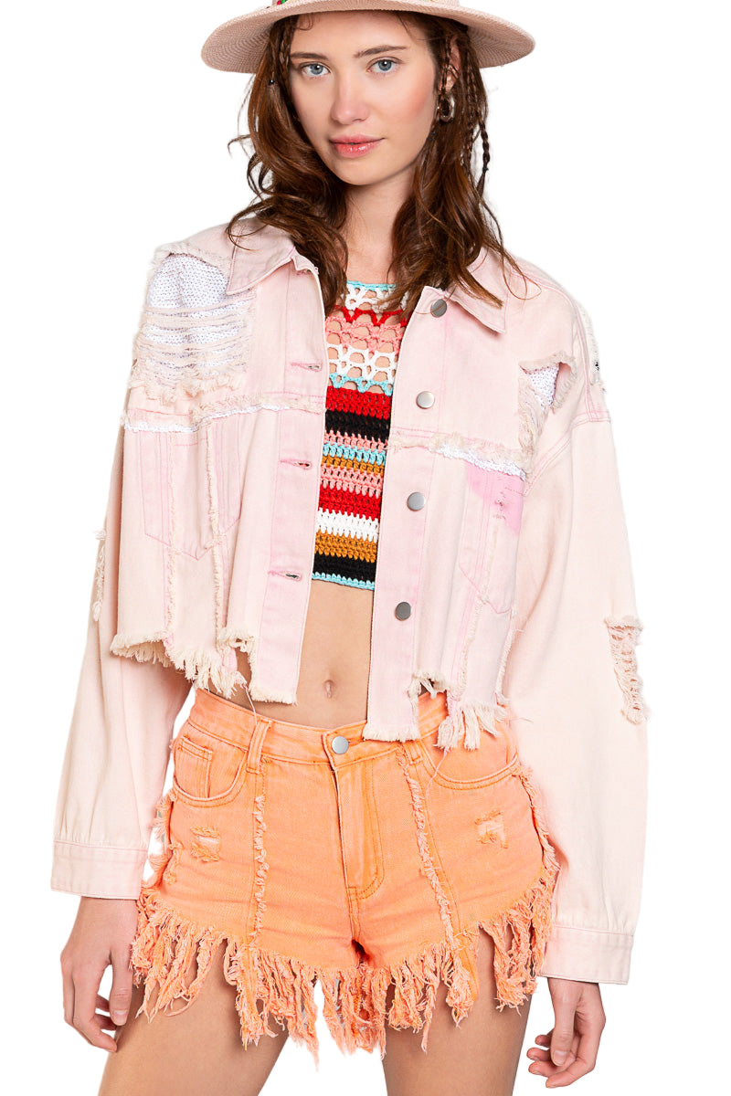 Love Cropped Jacket - Debs on 5th