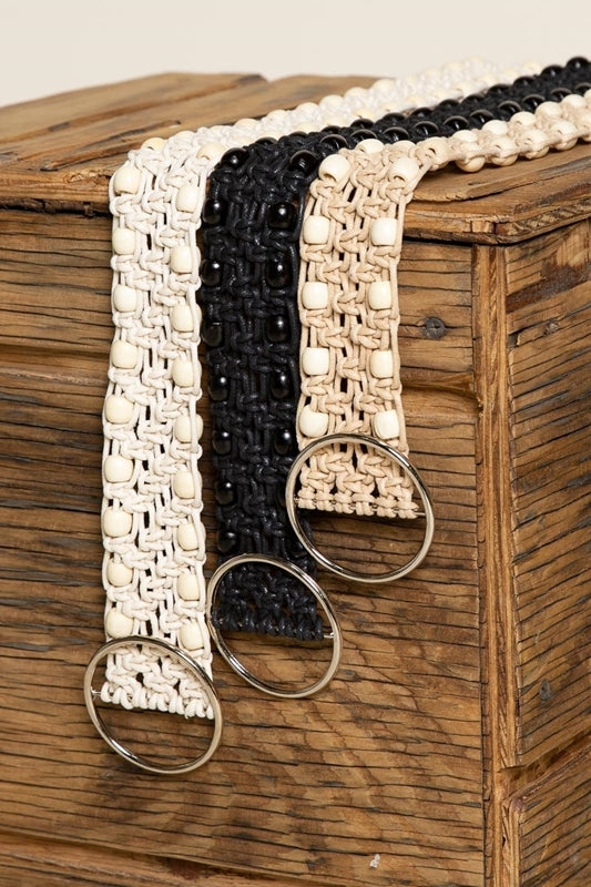 Leatherette Knotted Belt - Debs on 5th