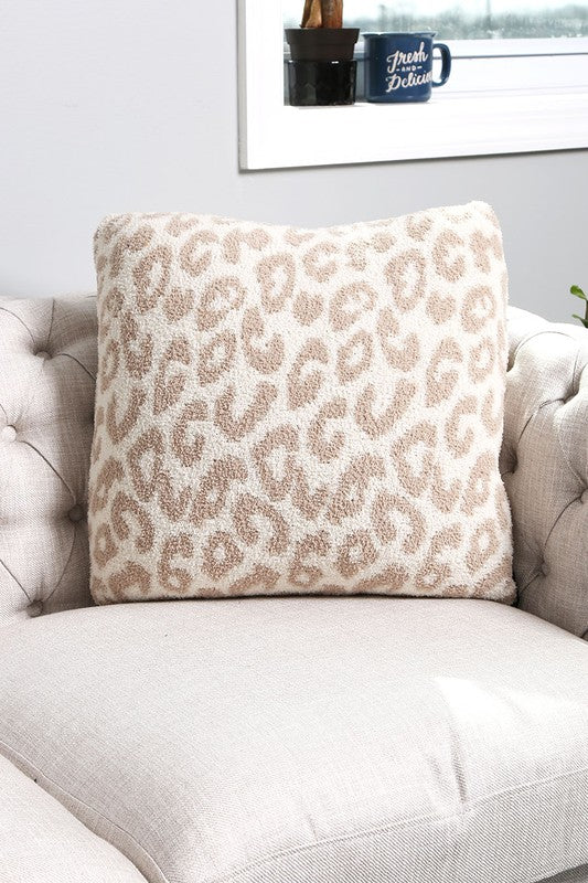 Leopard Patterned Cushion Cover - Debs on 5th