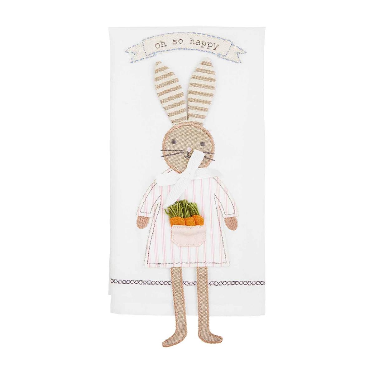 Bunny Dangle Leg Towels - Debs on 5th