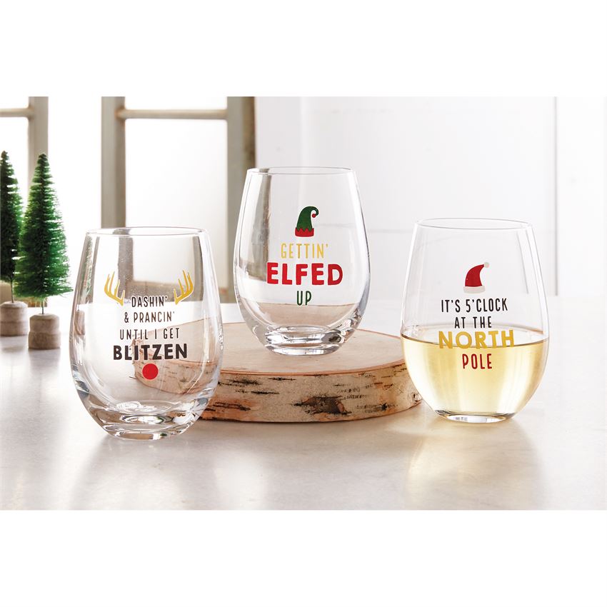 Christmas Glasses - Debs on 5th