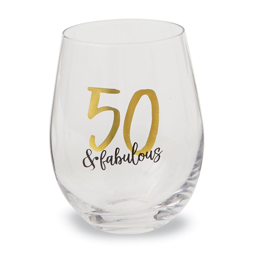 50 & Fabulous Decorative Glass - Debs on 5th