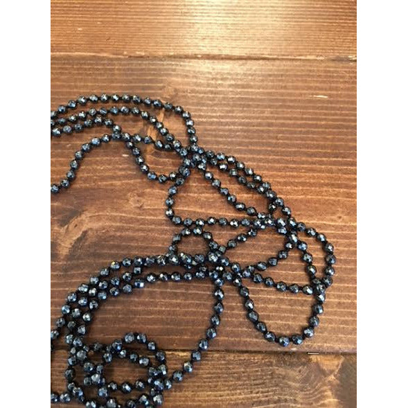 Faith, Hope, Love 4mm 60" Necklace - Debs Boutique  LLC