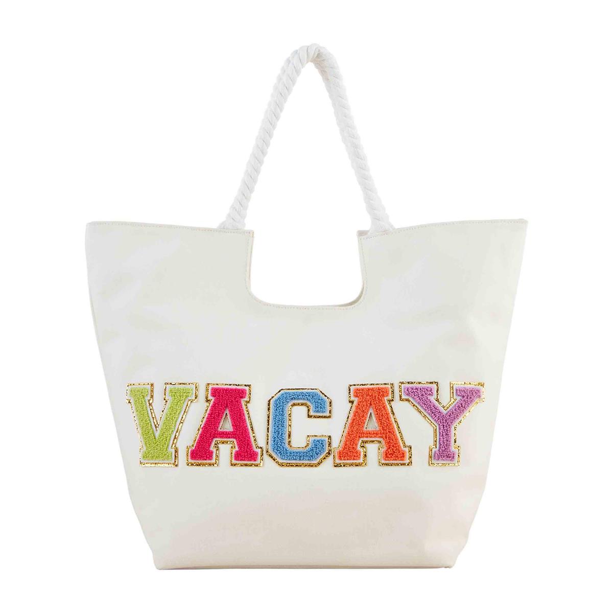 Canvas Patch Tote Bag - Debs on 5th