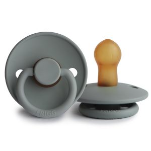 FRIGG Classic Natural Rubber Pacifier Size 0/6 Months - Debs on 5th
