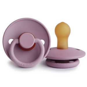FRIGG Classic Natural Rubber Pacifier Size 0/6 Months - Debs on 5th
