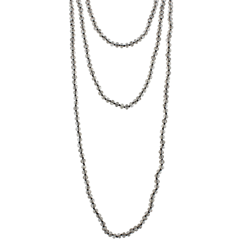 80" Hand Knotted Necklace - Debs Boutique  LLC