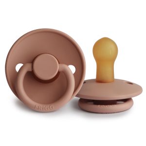 FRIGG Classic Natural Rubber Pacifier Size 0/6 Months - Debs on 5th