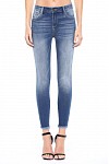 Mid Rise Raw Hem Crop Skinny - Debs on 5th