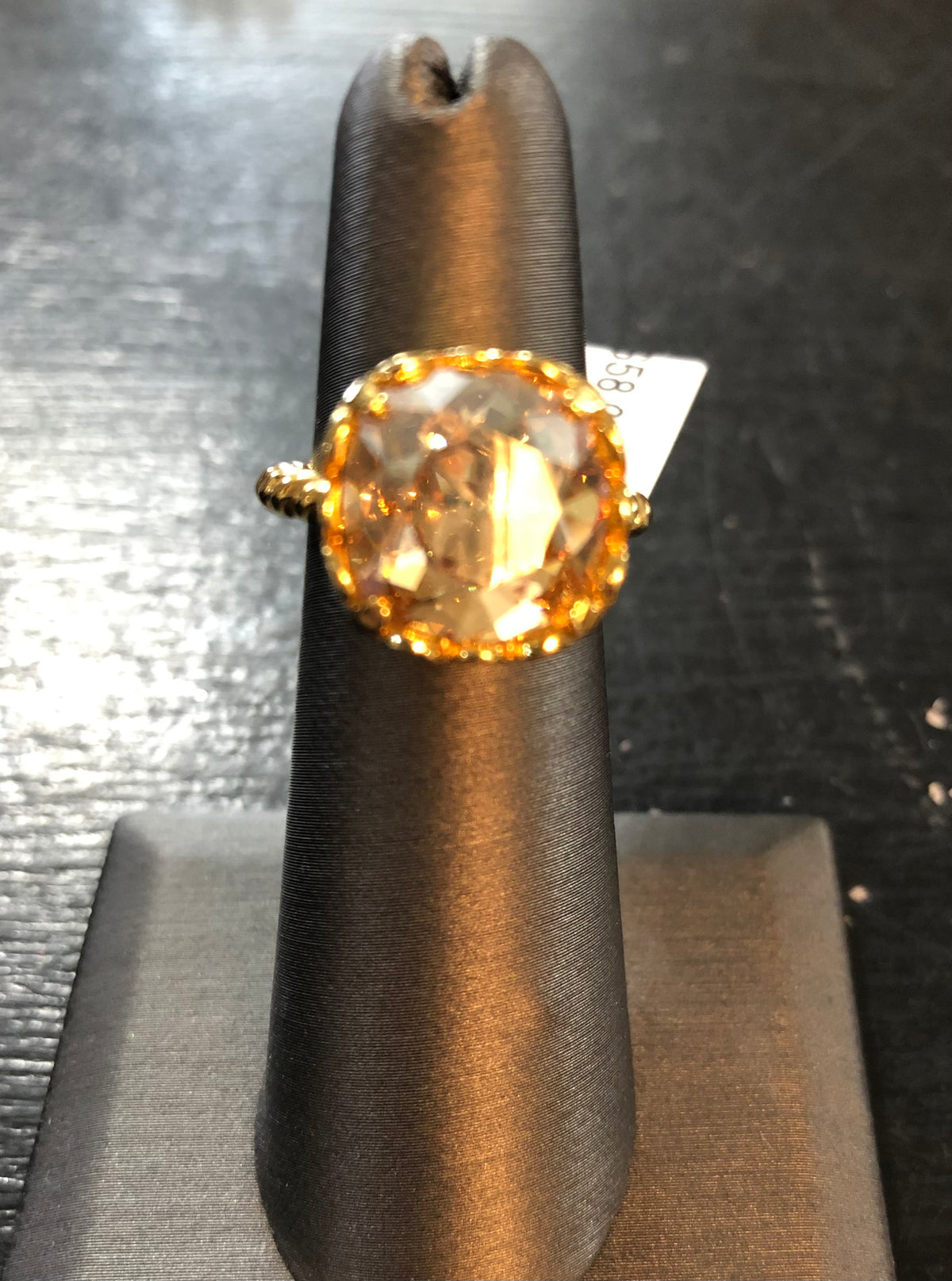 Size 5 Victoria Lynn Rope Ring Yellow Gold - Debs on 5th