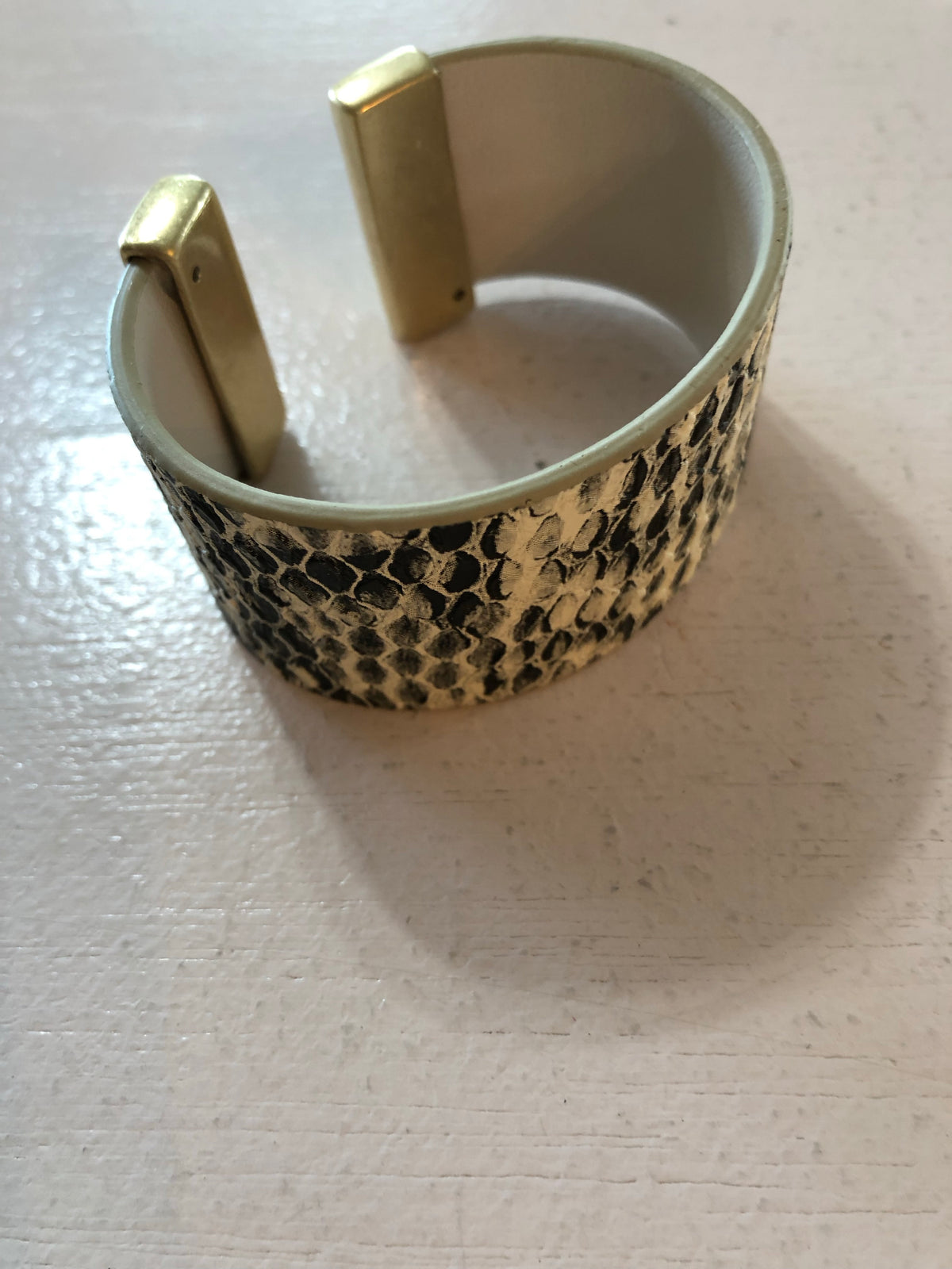 Animal Print Cuff Bracelet - Debs on 5th