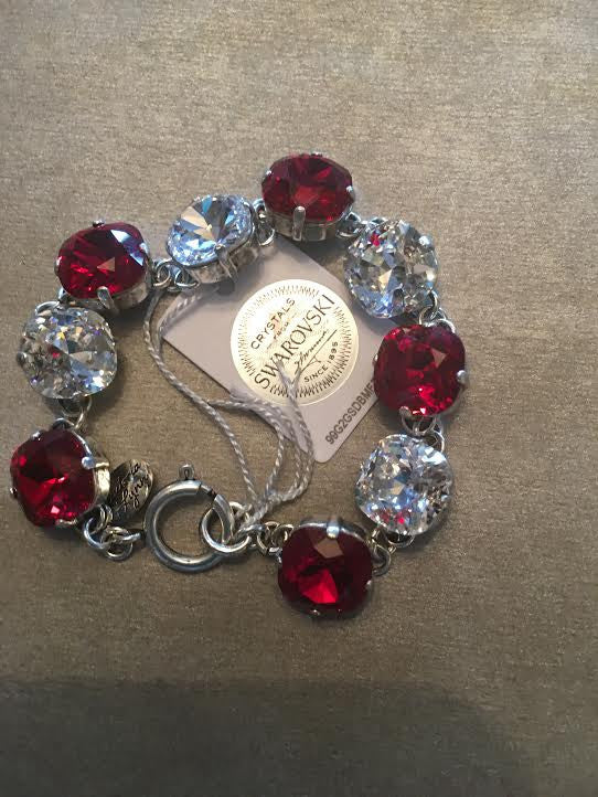 12 mm Alabama Crimson Tide Bracelet - Debs Boutique  LLC